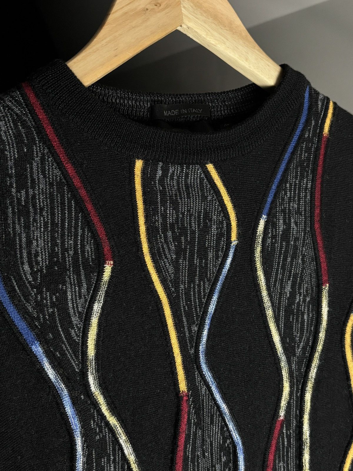 Carlo Colucci Carlo Colucci Vintage Avant Garde Coogi Style Sweater Size XS / US 0-2 / IT 36-38 - 3 Thumbnail
