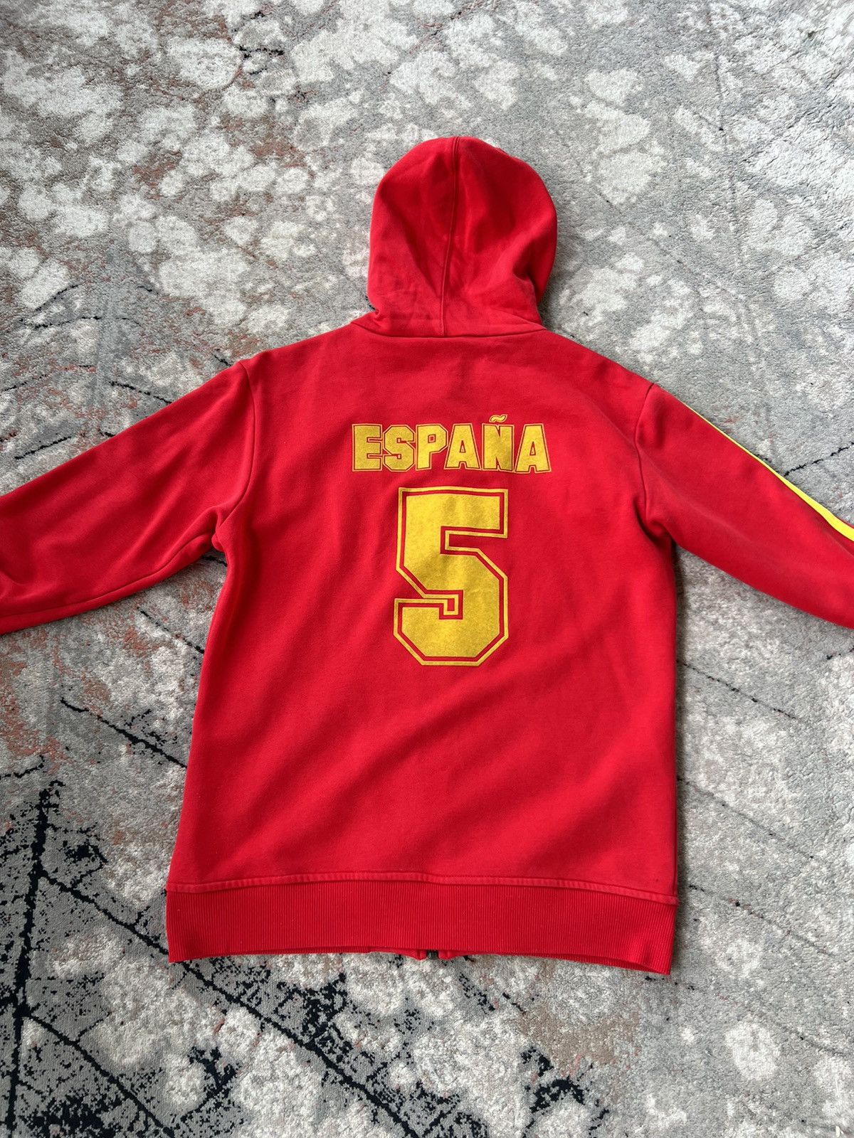 Adidas Rare Adidas Originals Spain World Cup Team Zip Hoodie Size US S / EU 44-46 / 1 - 6 Thumbnail