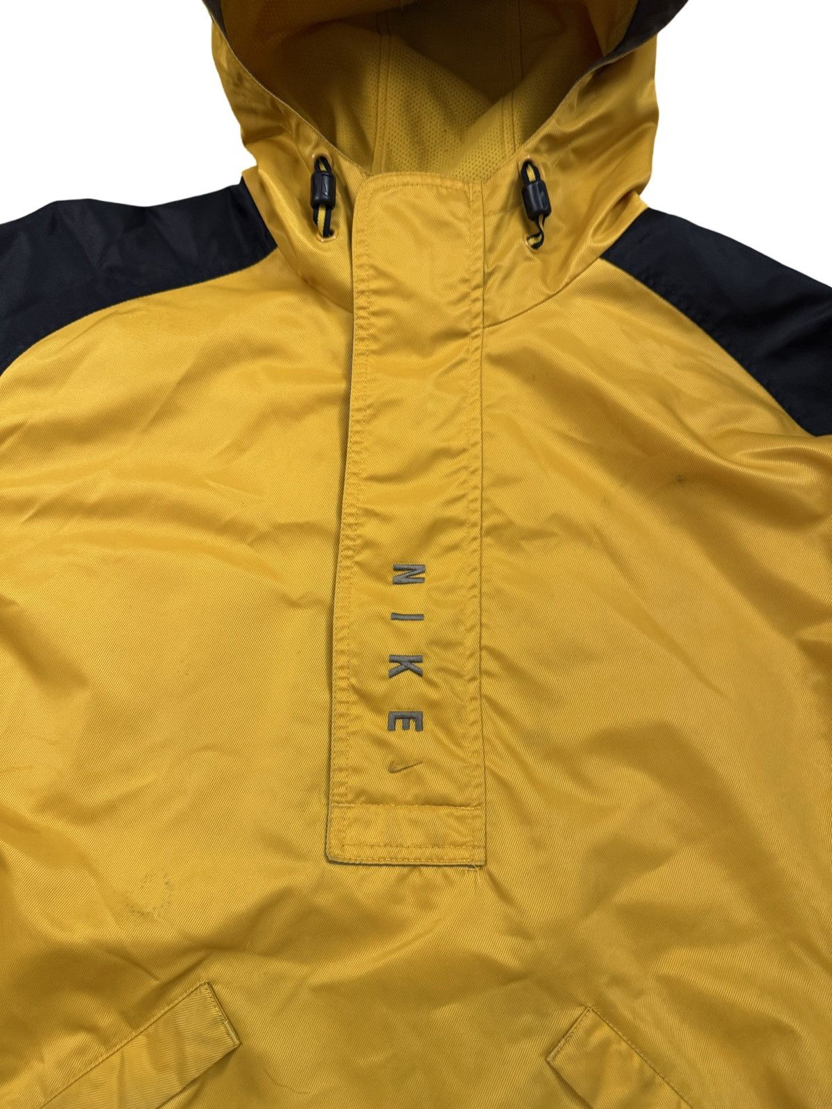 Nike × Vintage Rare 90 Vintage Nike Half Zip Logo Anorak Jacket/Nike Anorak Size US M / EU 48-50 / 2 - 6 Thumbnail