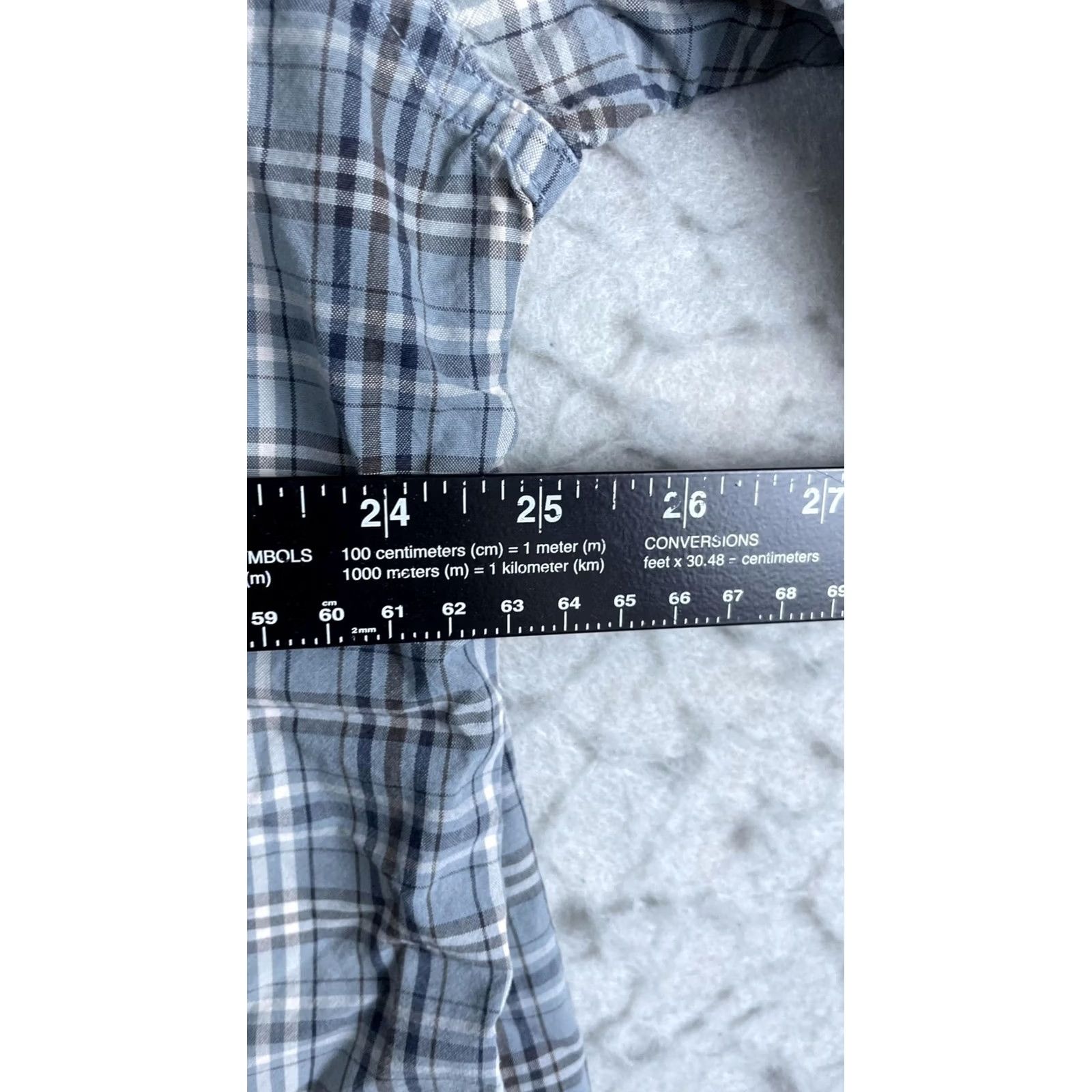 Carhartt Carhartt Shirt Mens XL Blue Plaid Long Sleeve Button Front Cotton Casual Size US XL / EU 56 / 4 - 4 Thumbnail