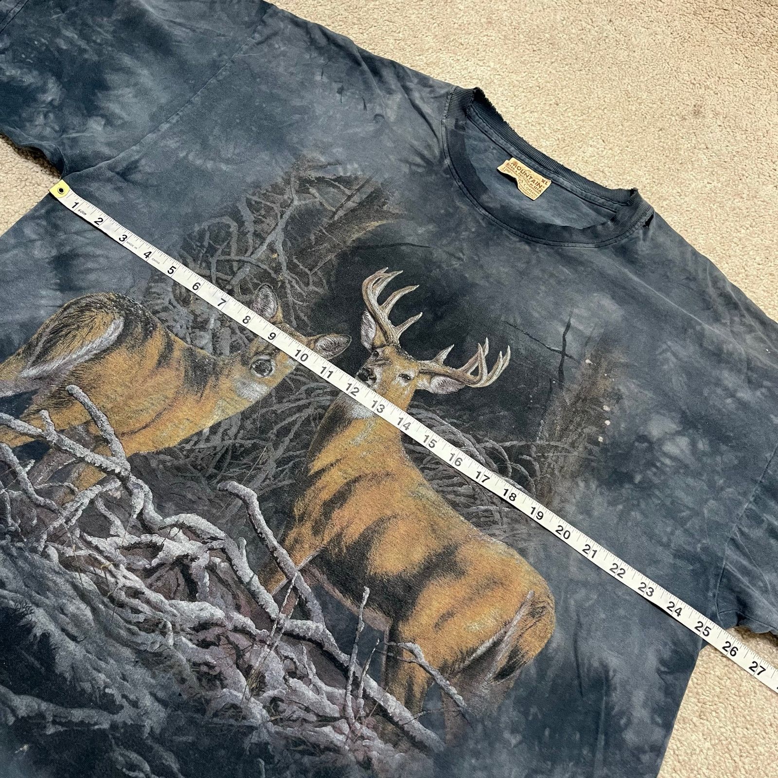 The Mountain Vintage The Mountain Deer Graphic Tee Wildlife All Over XL Size US XL / EU 56 / 4 - 6 Thumbnail