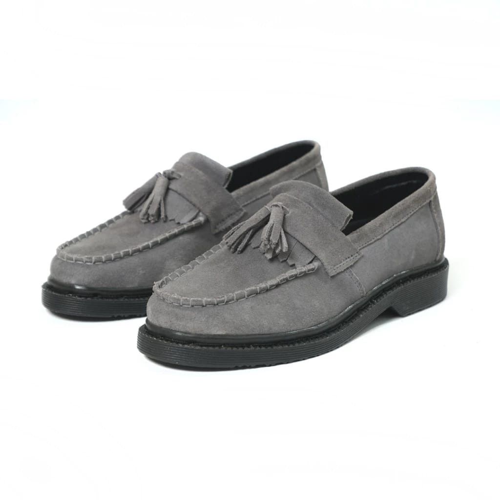 Designer Zephyr Suede Loafer Grey Size US 10 / EU 43 - 1 Thumbnail