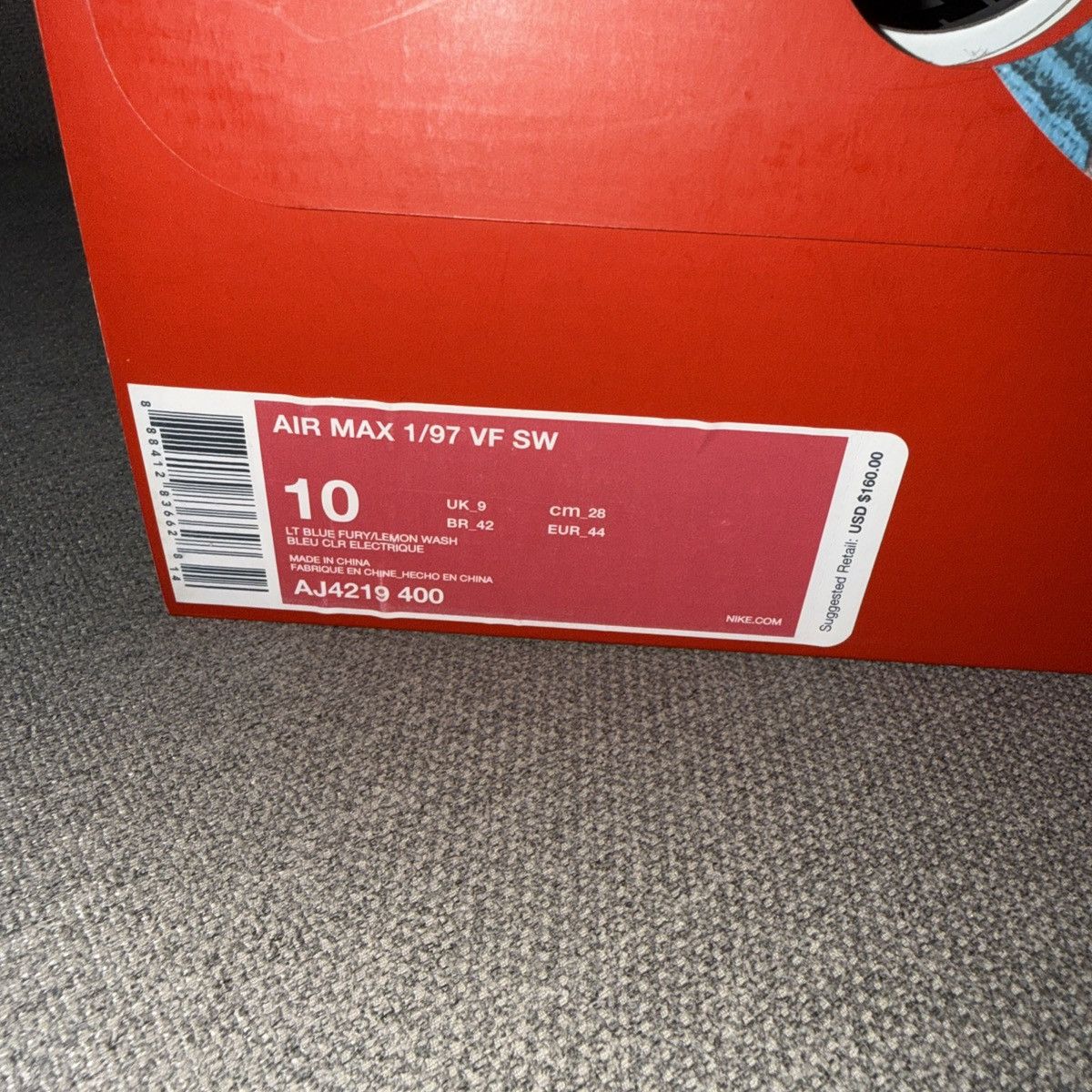 Nike Nike air max 1/97 Sean wotherspoon Size US 10 / EU 43 - 10 Thumbnail