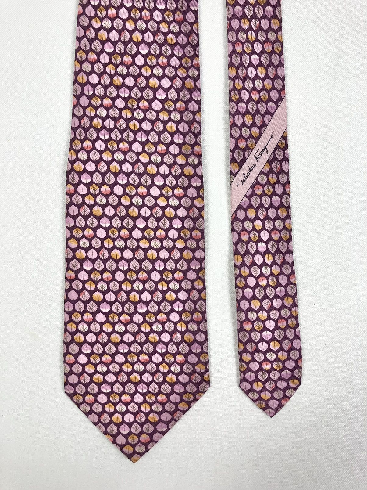 Salvatore Ferragamo Rare Salvatore Ferragamo Silk Tie Made in Italy Size ONE SIZE - 3 Thumbnail