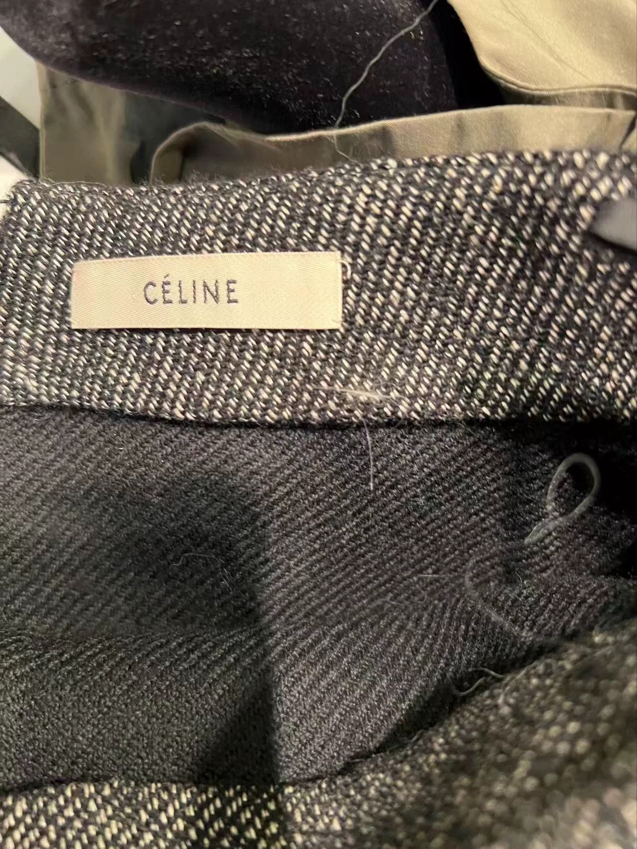 Celine CELINE wool-linen blend floral skirt (36, new) Size 25" / US 0 / IT 36 - 4 Thumbnail