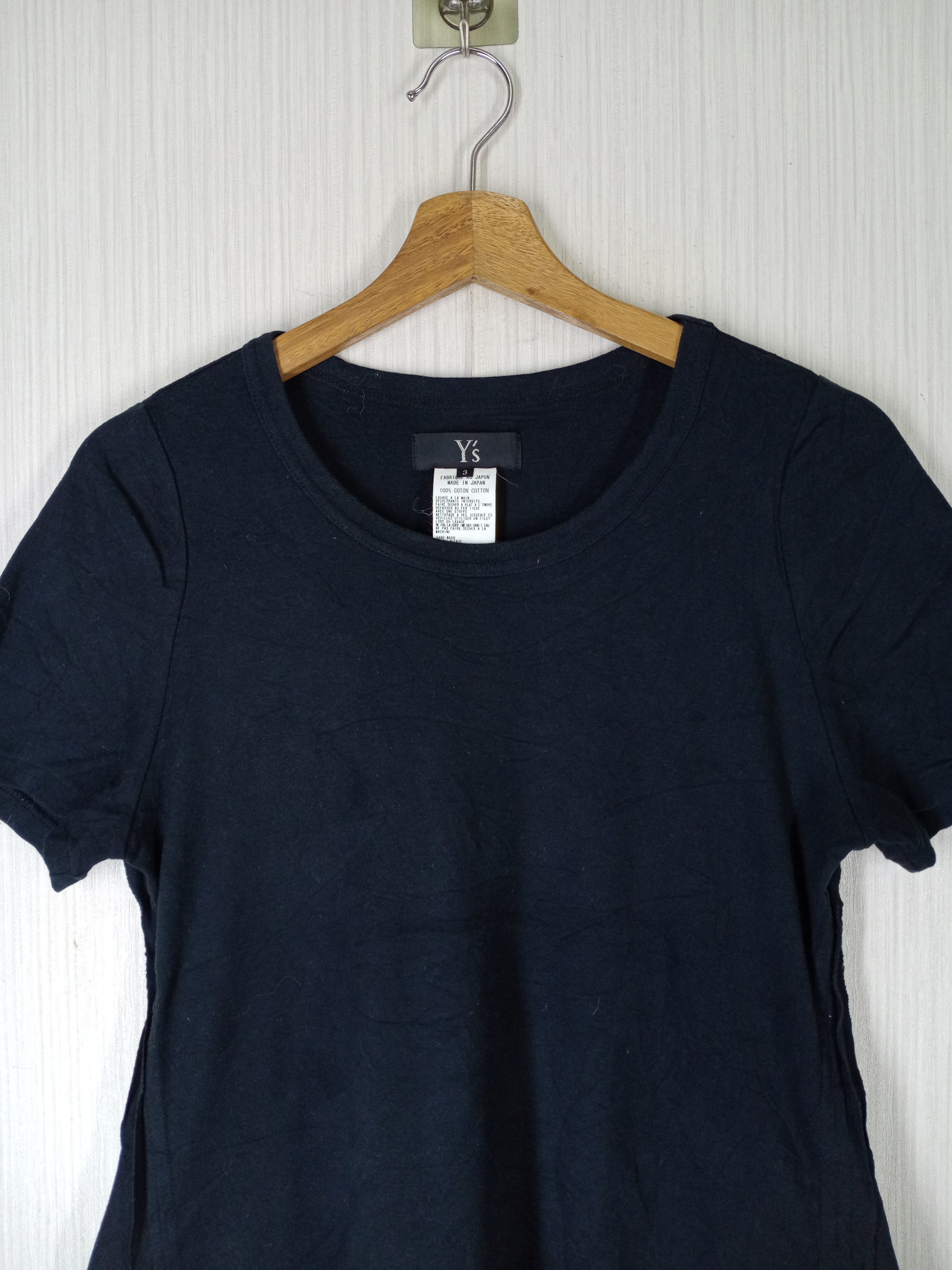 Yohji Yamamoto Rare Vintage Yohji Yamamoto Y's Tee Size S / US 4 / IT 40 - 2 Thumbnail