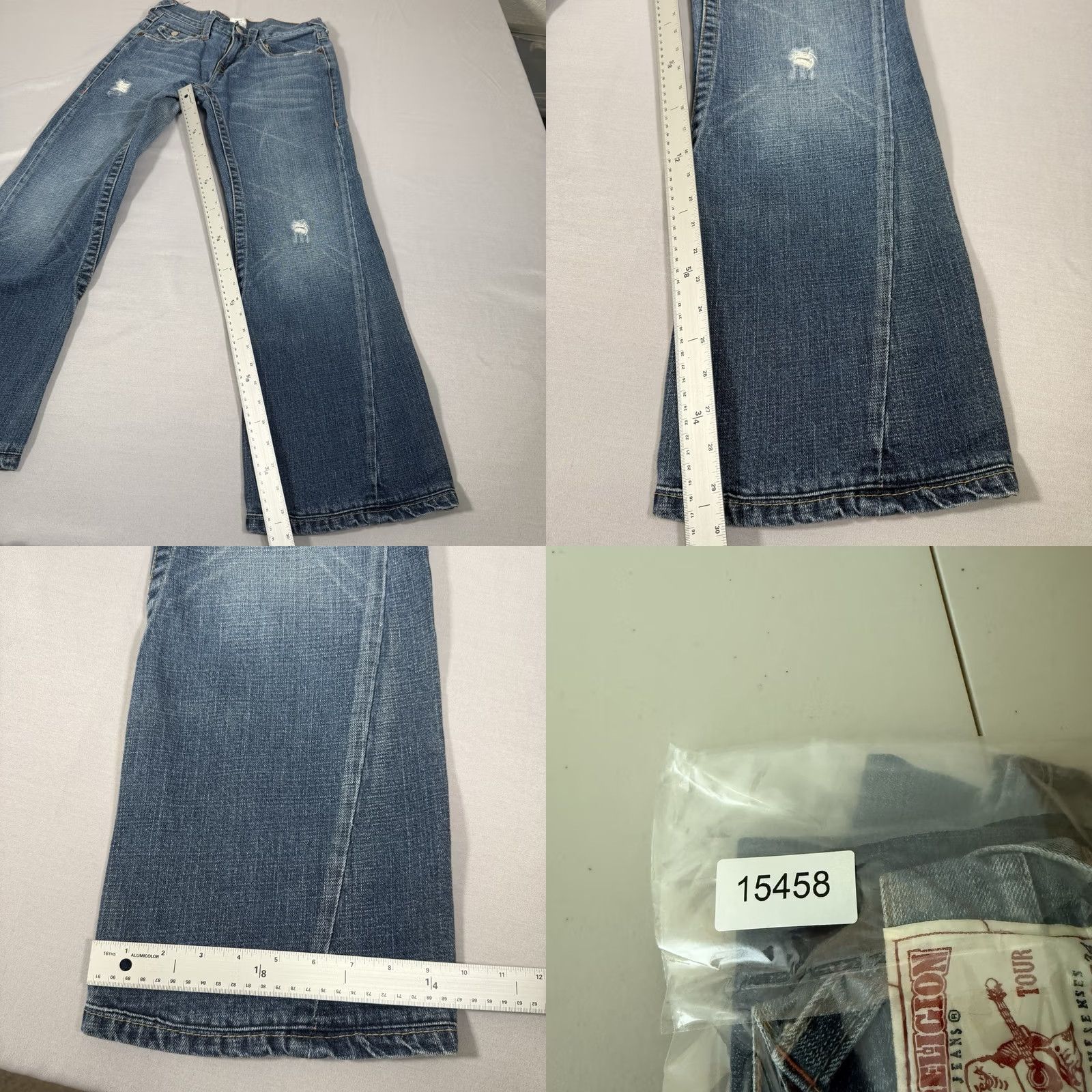True Religion VINTAGE Note: This item is not vintage per specifications; title is reformulated without adding unsupported terms. Size 30" / US 8 / IT 44 - 11 Thumbnail