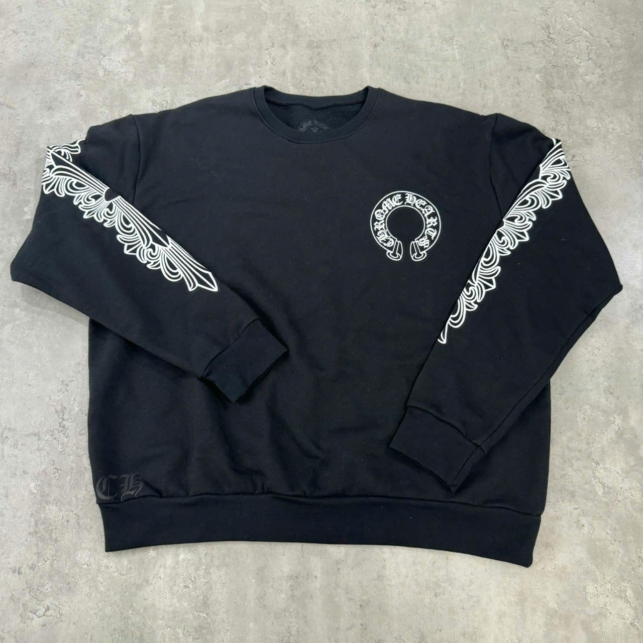 Chrome Hearts Chrome Hearts sweater black horeshoe Size US XL / EU 56 / 4 - 1 Thumbnail