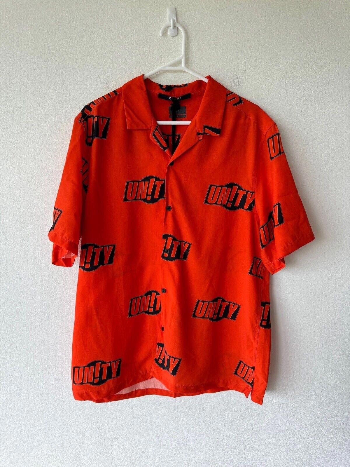 Ksubi new ksubi large l shirt top resort unity black orange logo Size US L / EU 52-54 / 3 - 1 Thumbnail