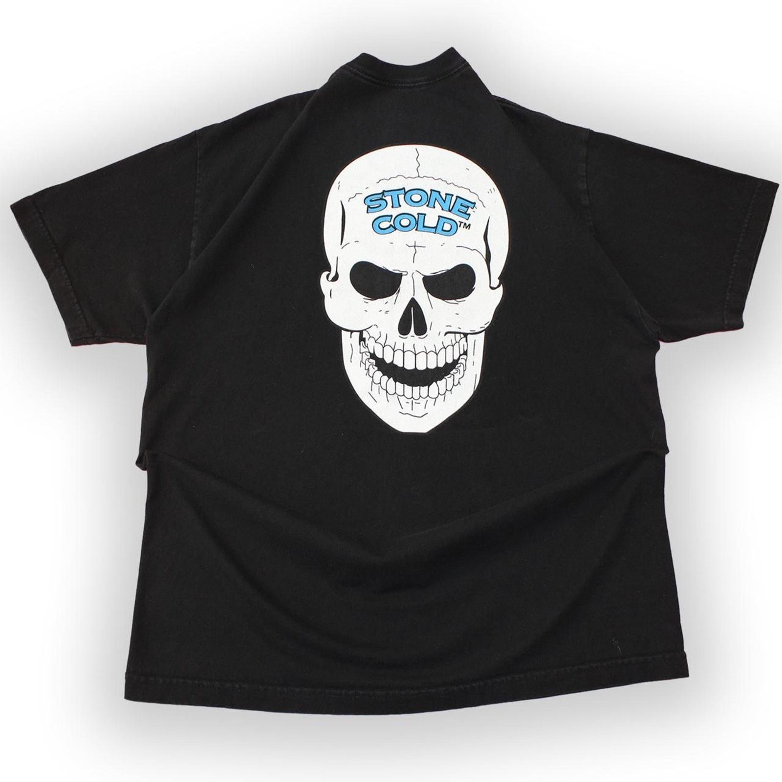WWE Vintage 2000's Black WWE Stone Cold Steve Austin Graphic Tee Size US L / EU 52-54 / 3 - 1 Thumbnail