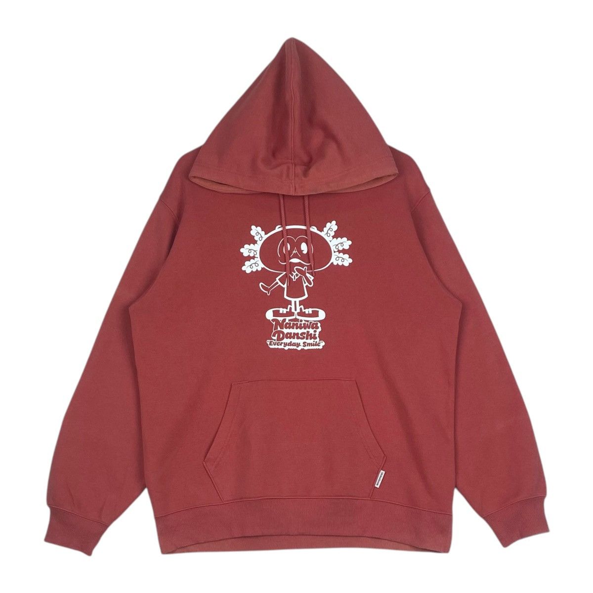 Designer × Vintage Vintage Naniha Danshi Hoodie Red Size L / US 10 / IT 46 - 1 Thumbnail