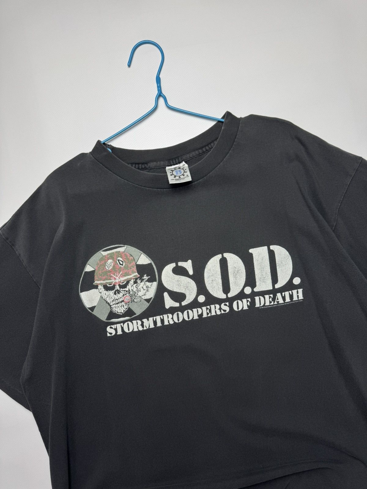 Vintage Vintage S.O.D. Stormtroopers of Death Band Tee - Made in USA Size US XL / EU 56 / 4 - 8 Thumbnail