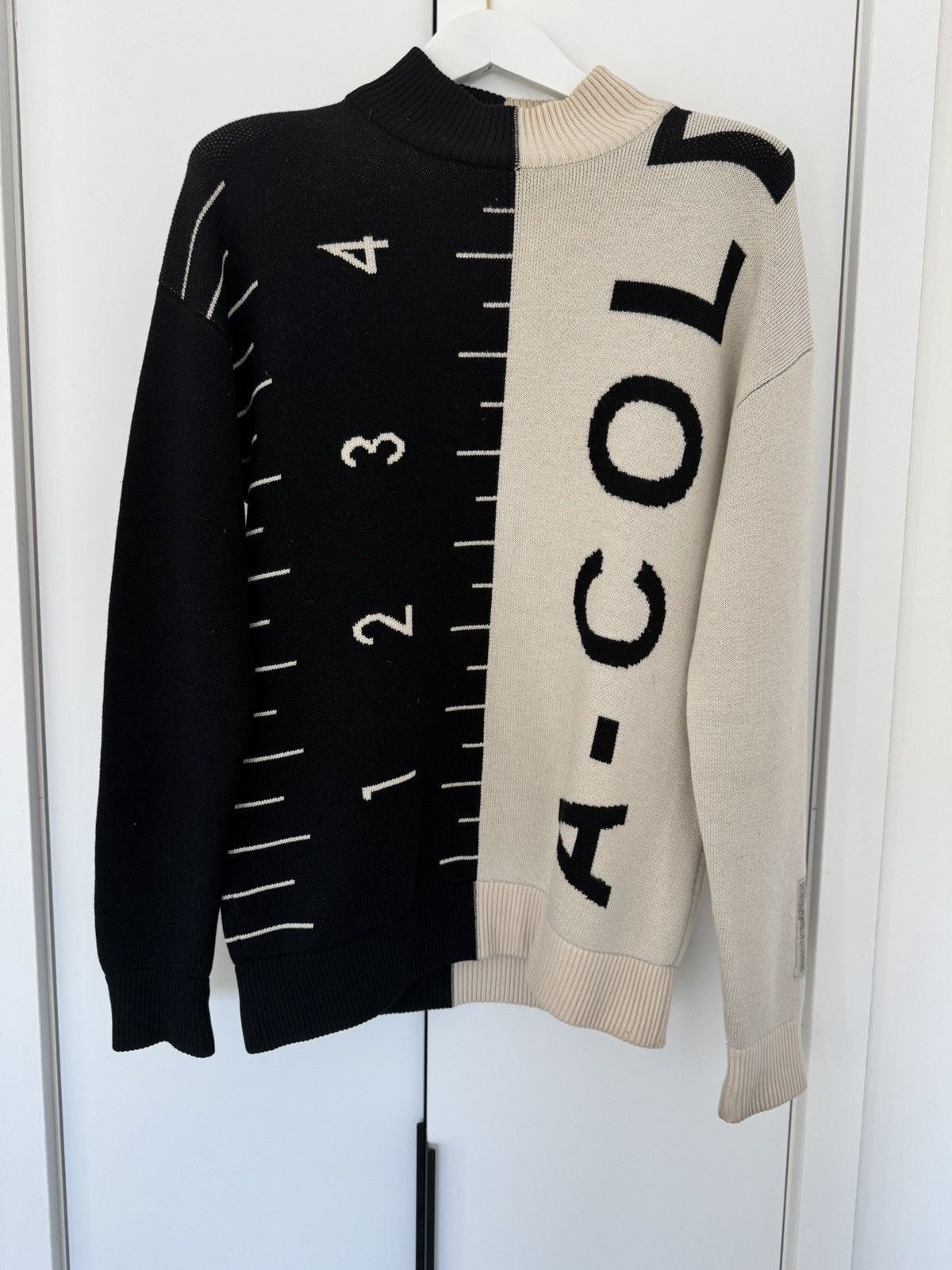 A-COLD-WALL* A-COLD-WALL* split knit sweater Size US L / EU 52-54 / 3 - 1 Thumbnail