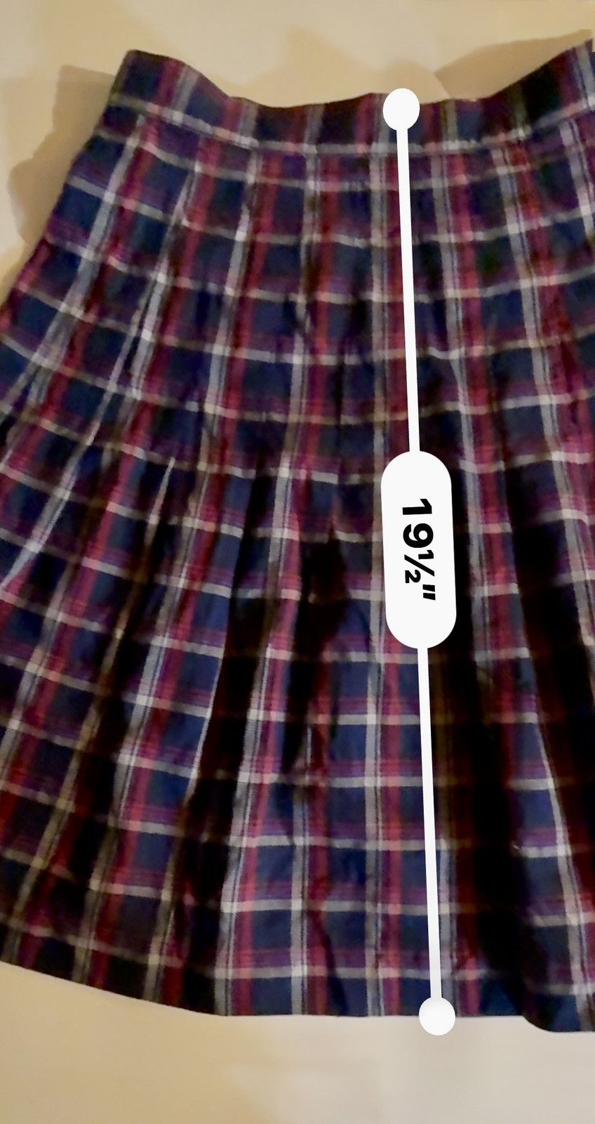 Other Vintage 80s Palmetto’s Plaid Pleated Mini Skirt Size 25" / US 0 / IT 36 - 7 Thumbnail