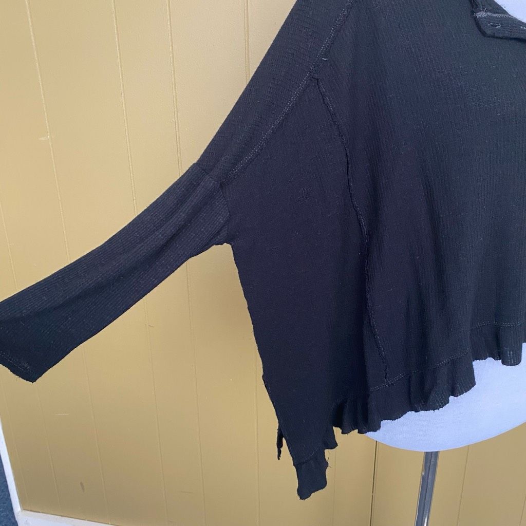 Free People Free people women XS oversize fit waffle texture long sleeve Size XS / US 0-2 / IT 36-38 - 5 Thumbnail