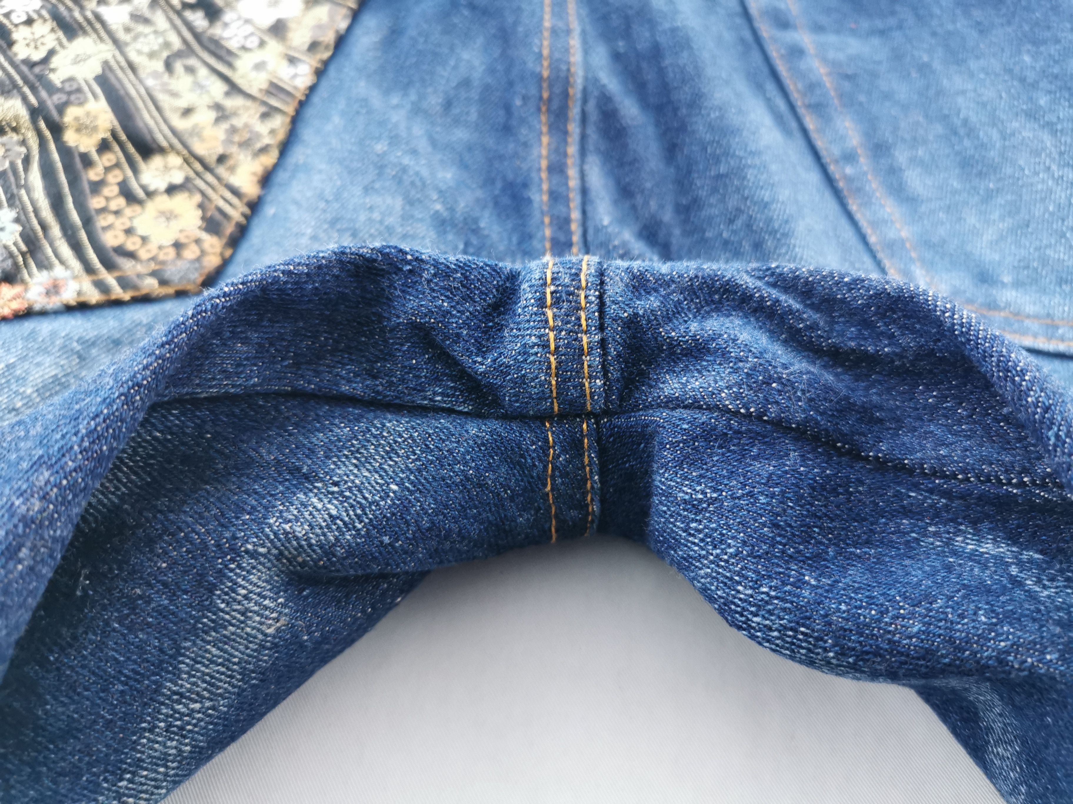 Japanese Brand × Vintage Vintage Menis Nagaya Japanese Fujin & Raijin Design Size US 32 / EU 48 - 6 Thumbnail