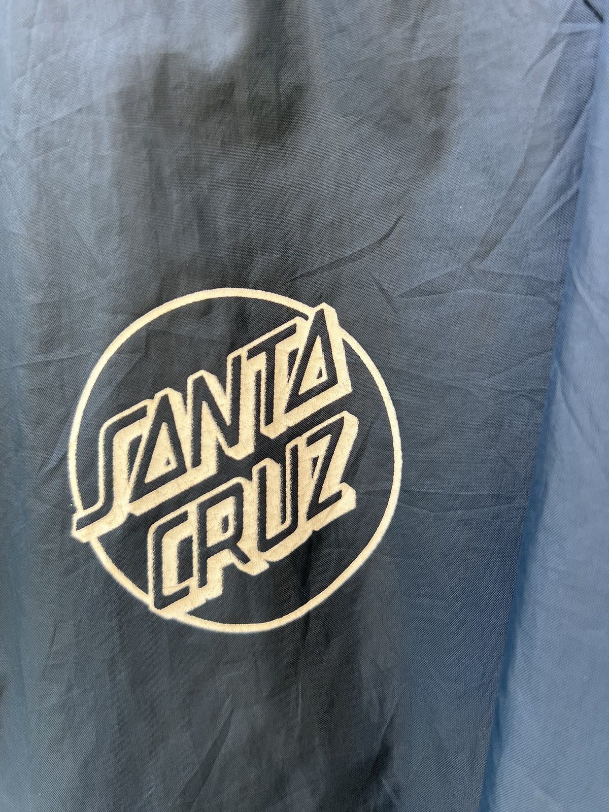 Santa Cruz Skateboards Vintage 80s 90s Santa Cruz Skateboards Coach Button Jacket Size US L / EU 52-54 / 3 - 9 Thumbnail