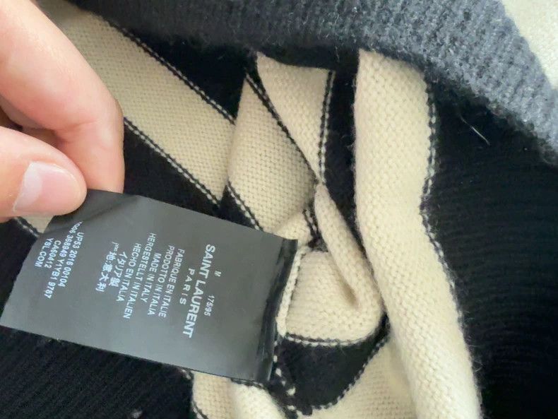 Saint Laurent Paris Saint Laurent Paris Saint Laurent Paris Striped sweater-25 Size US M / EU 48-50 / 2 - 3 Thumbnail