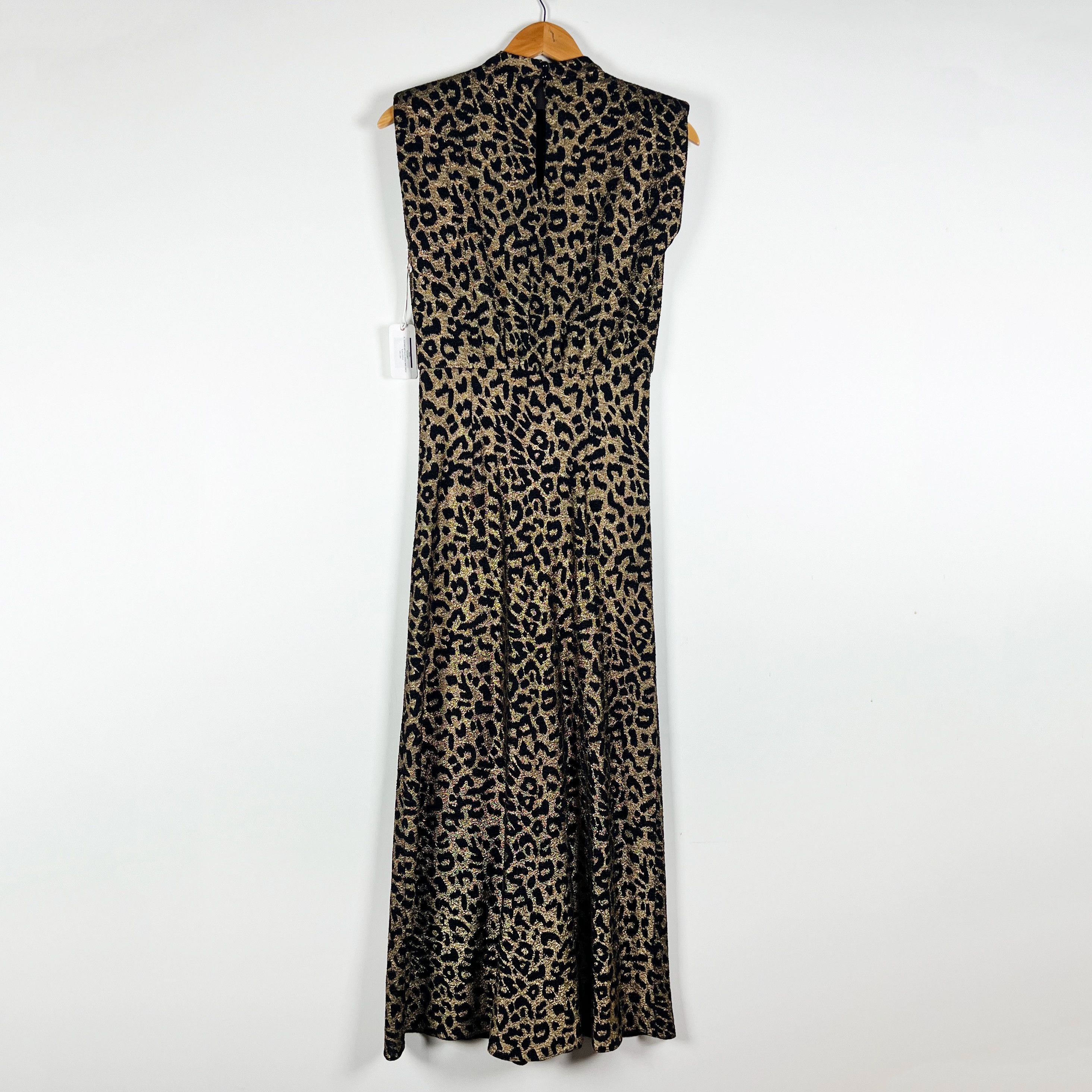Saylor NEW Saylor Al Leopard Cheetah Print Metallic Size S / US 4 / IT 40 - 3 Thumbnail