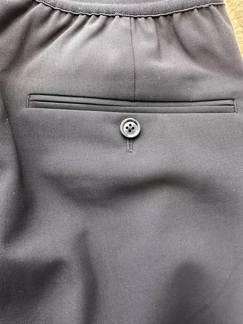 Helmut Lang HELMUT LANG sizeXS Imported black wool trousers Size 36R - 6 Thumbnail