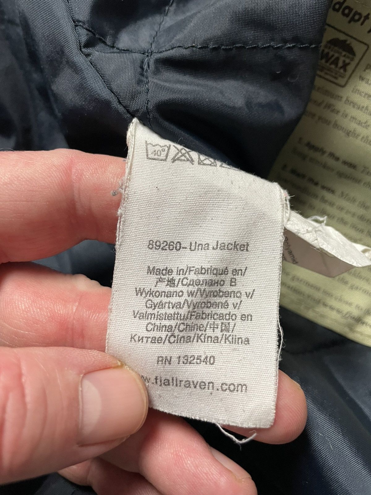 Fjallraven Fjallraven Women Navy Blue Full Zip Una Jacket XS G-1000 Size XS / US 0-2 / IT 36-38 - 13 Thumbnail