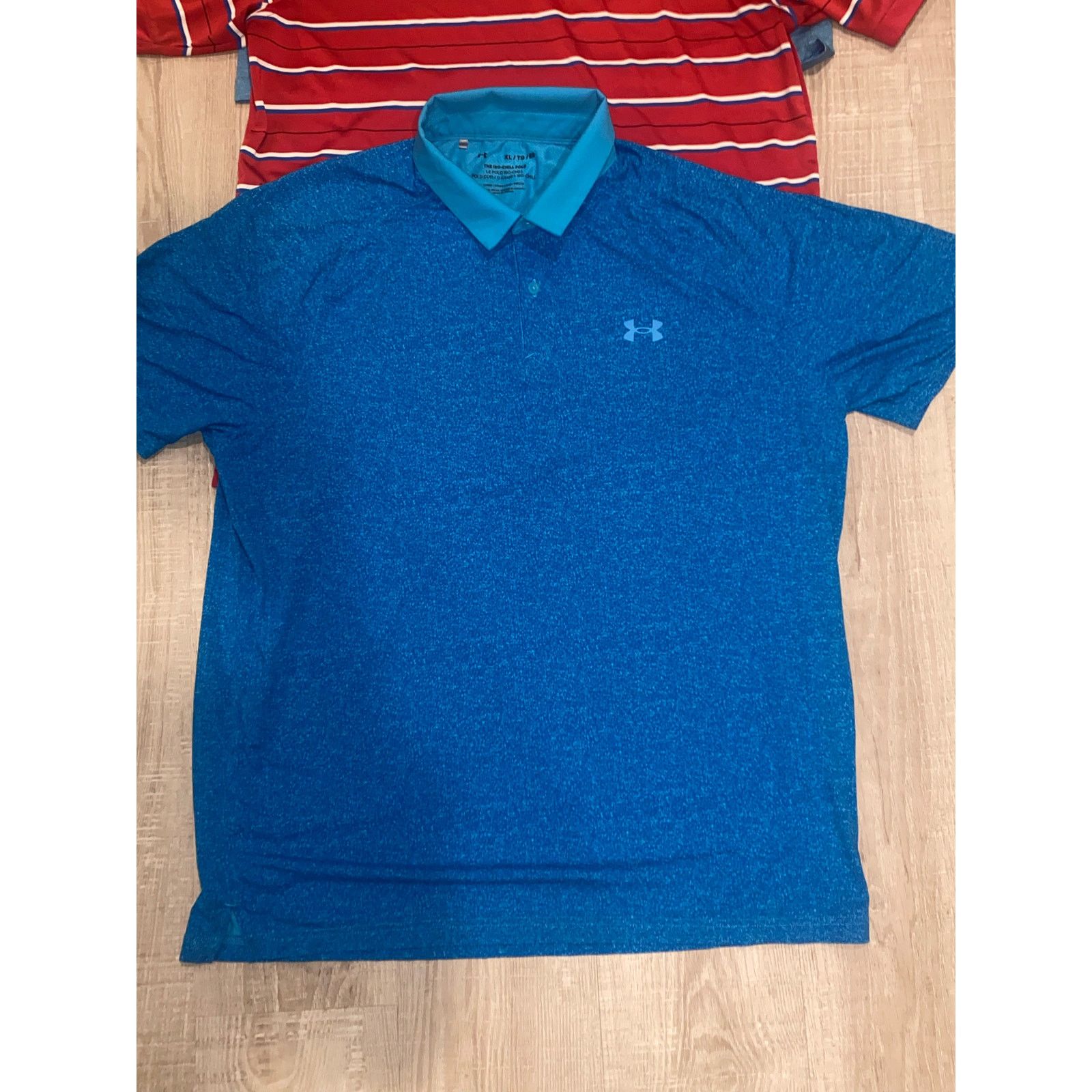 Under Armour 3 Men Golf Polo bundle excellent condition xL Size US XL / EU 56 / 4 - 2 Thumbnail