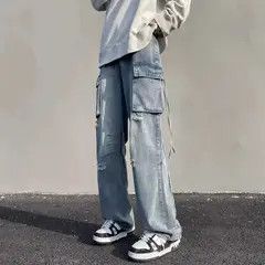 Japanese Brand Hirohata x Kin Washed Vintage Loose Drag Jeans Size US 30 / EU 46 - 6 Thumbnail