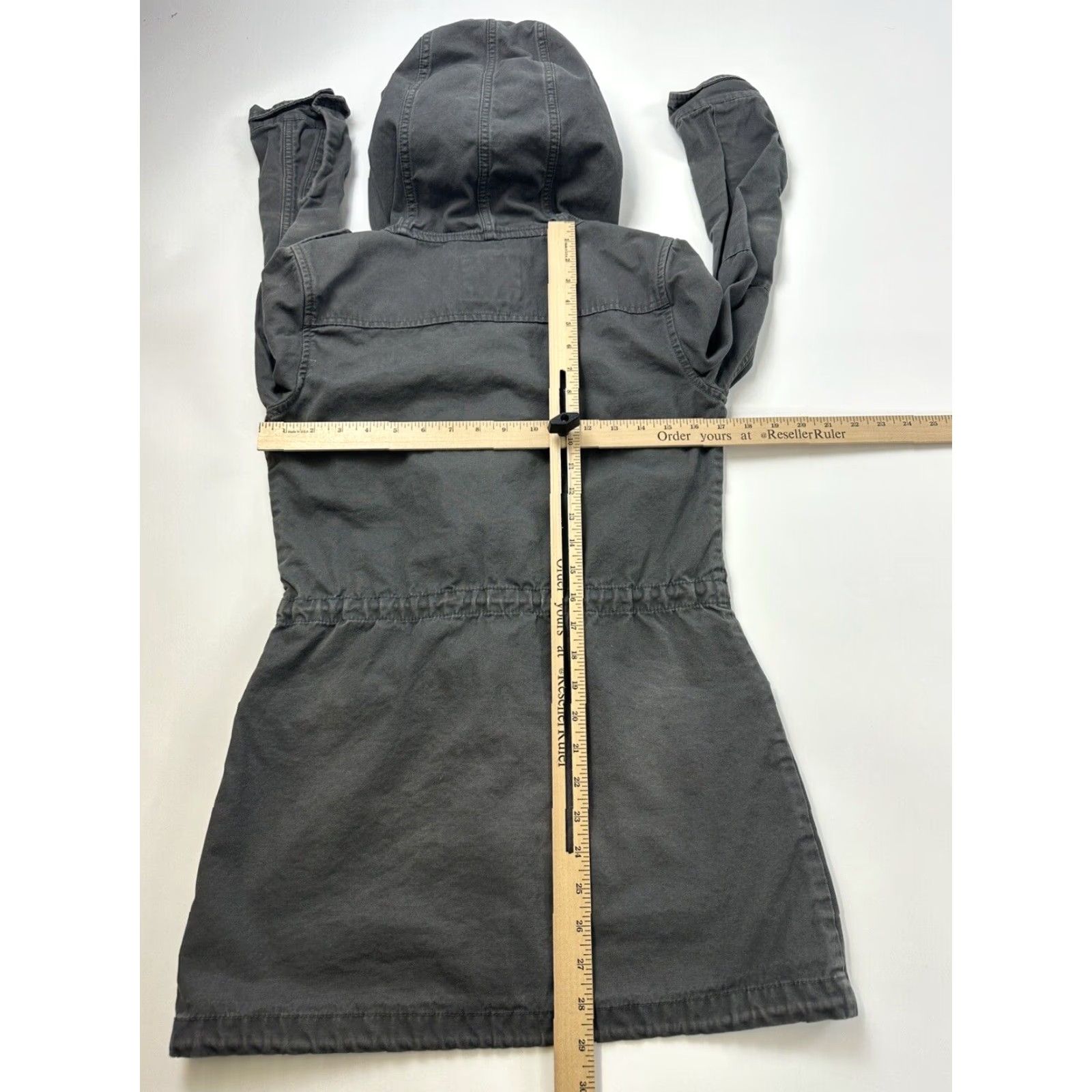 Aritzia Aritzia Women's Gray Mid-Length Utility Jacket XS Size XS / US 0-2 / IT 36-38 - 7 Thumbnail