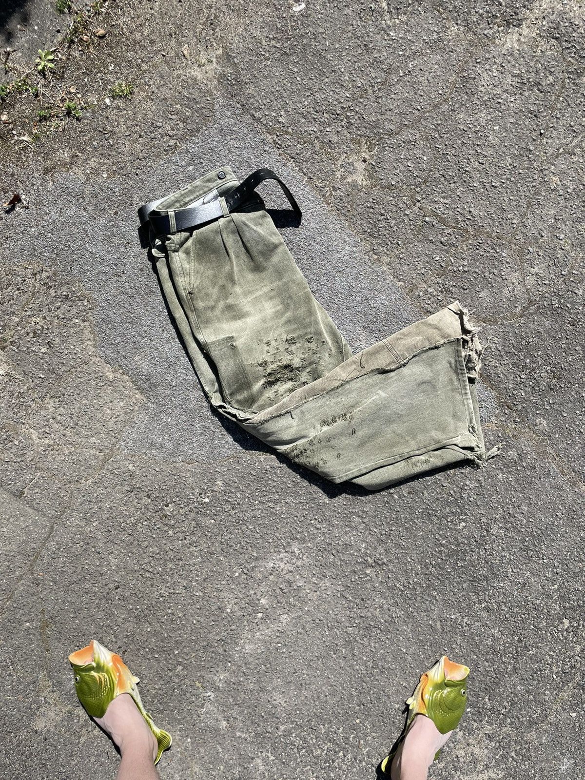 Vintage Custom jeans Size US 33 - 3 Thumbnail