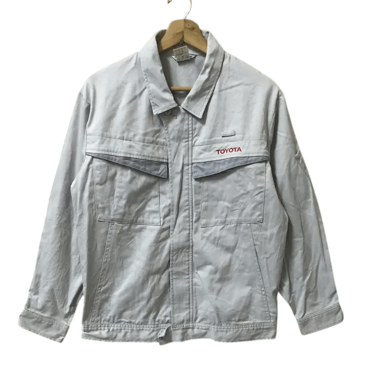 Japanese Brand Toyota Workwear Uniform Jackets Size US L / EU 52-54 / 3 - 1 Thumbnail