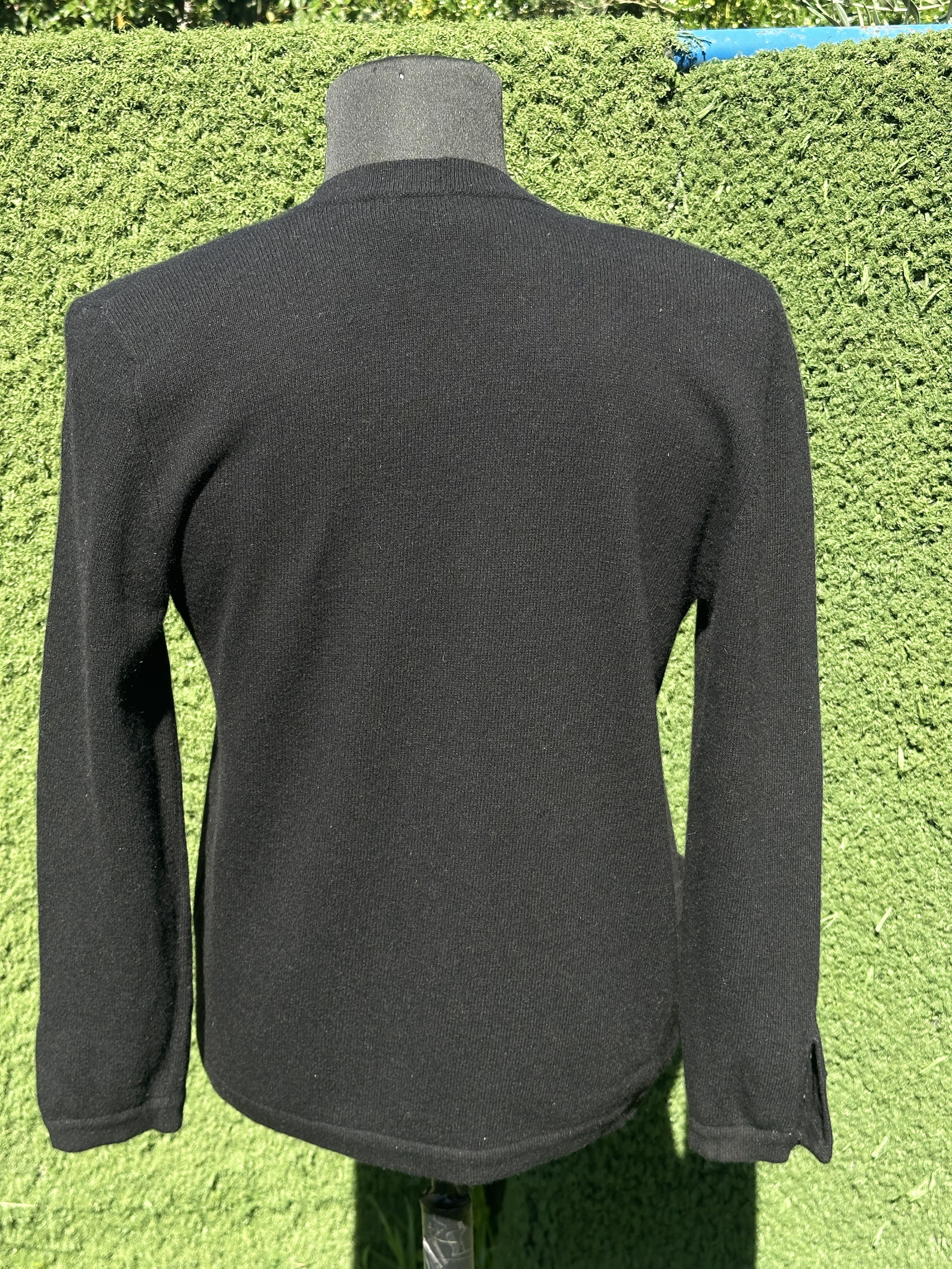 Chanel Cashmere Knit Chanel Museum Late 80 Size S Made in Scotland Size S / US 4 / IT 40 - 5 Thumbnail