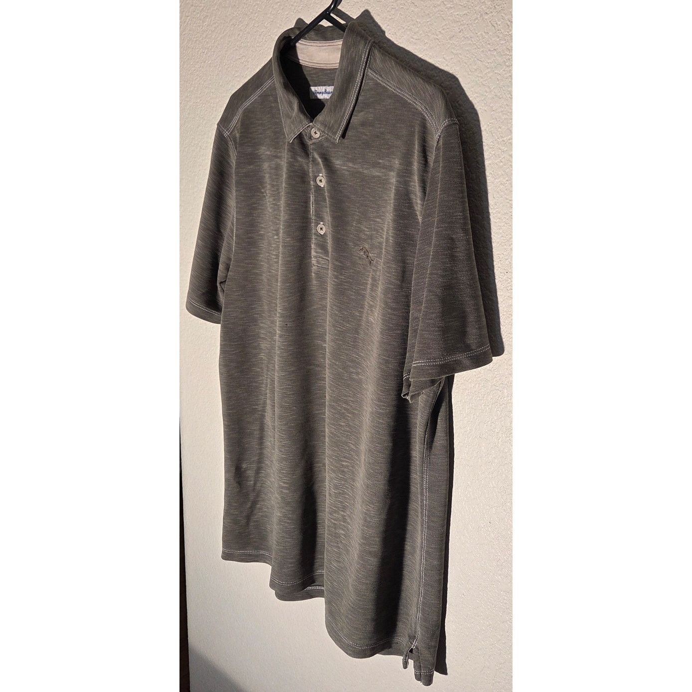 Tommy Bahama Tommy Bahama Grey Polo Shirt - Men's Large Size US L / EU 52-54 / 3 - 4 Thumbnail