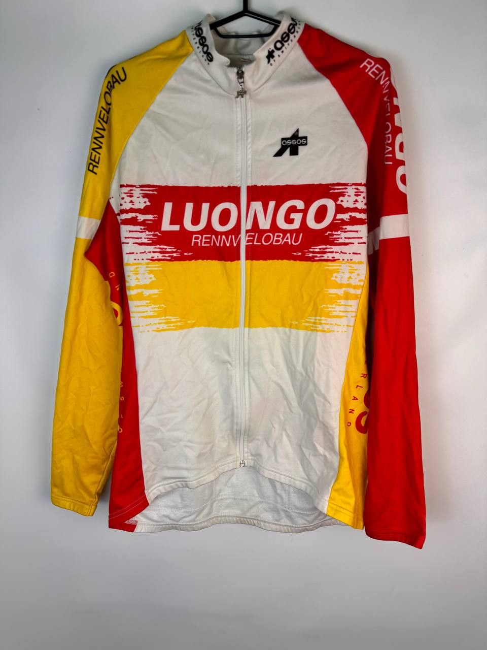 Vintage Assos Luongo Rennvelobau Cycling Bike Vintage Maglia Trikot Size US L / EU 52-54 / 3 - 1 Thumbnail