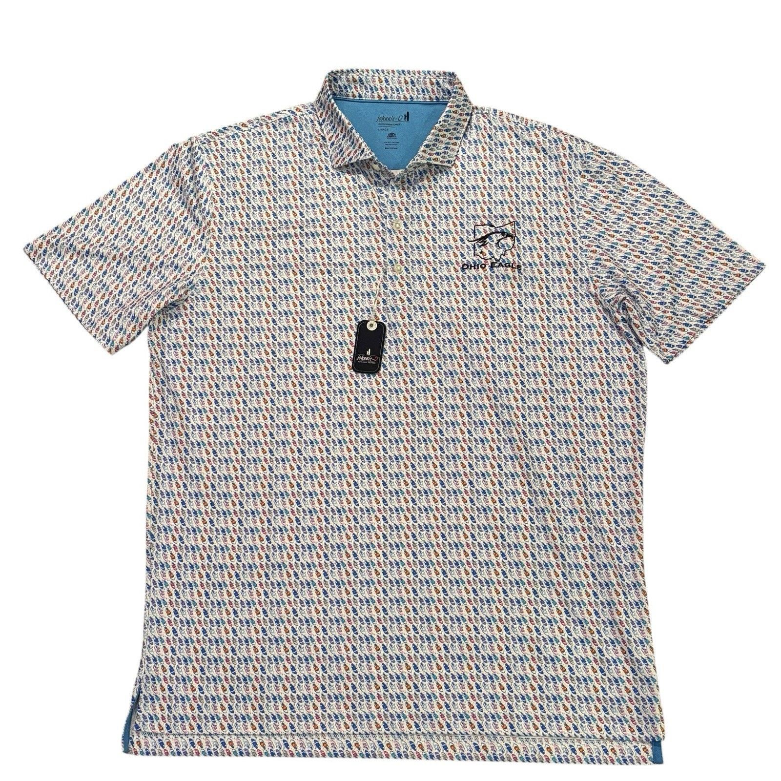 johnnie-O Johnnie-O Performance Polo Golf Shoe Graphic Large CC Logo Size US L / EU 52-54 / 3 - 1 Thumbnail