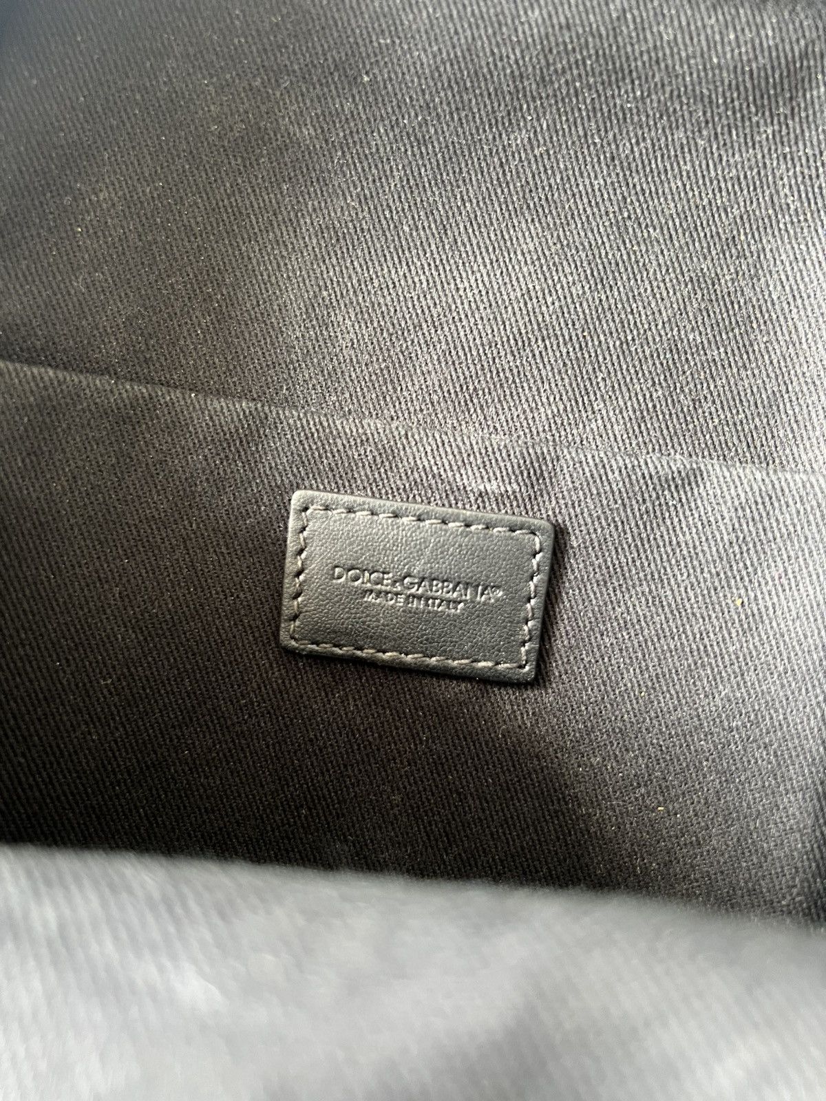 Dolce & Gabbana Dolce & Gabbana Leather Embossed Bag Size ONE SIZE - 14 Thumbnail