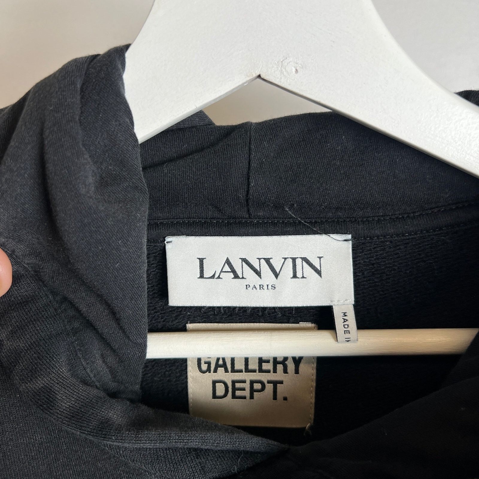 Gallery Dept. × Lanvin Lanvin x Gallery Dept Paint Splatter Hoodie Size XXL Size US XXL / EU 58 / 5 - 3 Thumbnail