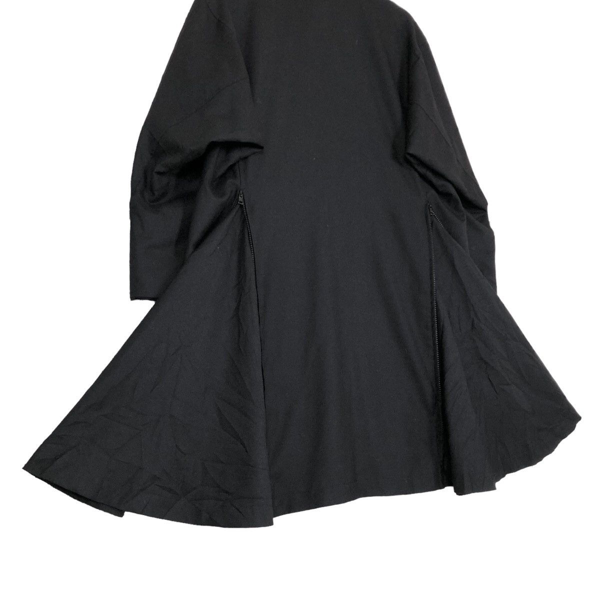 Yohji Yamamoto Vintage Yohji Yamamoto Femme 2005SS Hooded Wool Overcoat Size S / US 4 / IT 40 - 18 Thumbnail