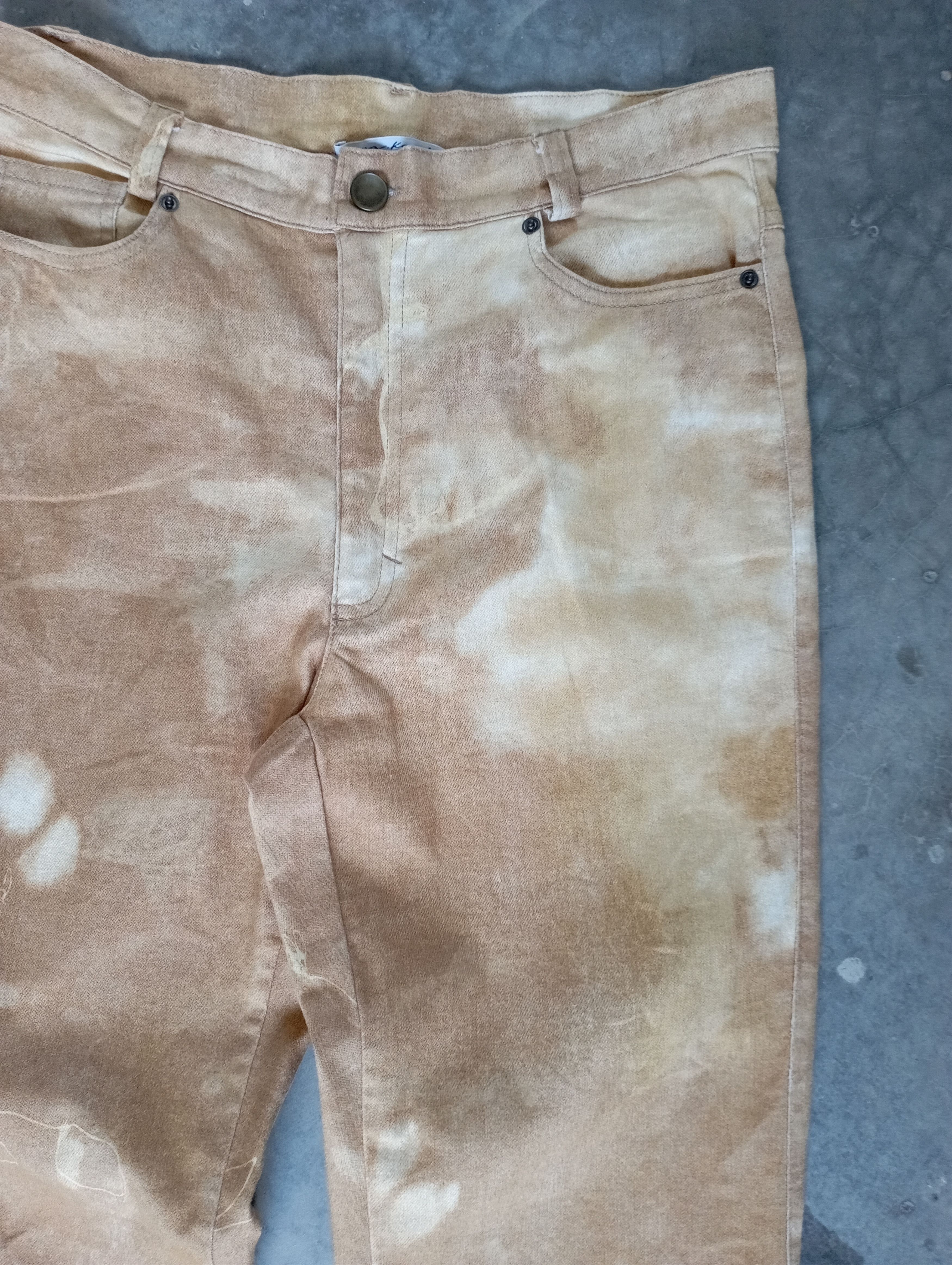 Le Grande Bleu (L.G.B.) Flare Jeans Made In Italy No Kaoi Mud Bootcut Jeans Size US 28 / EU 44 - 5 Thumbnail