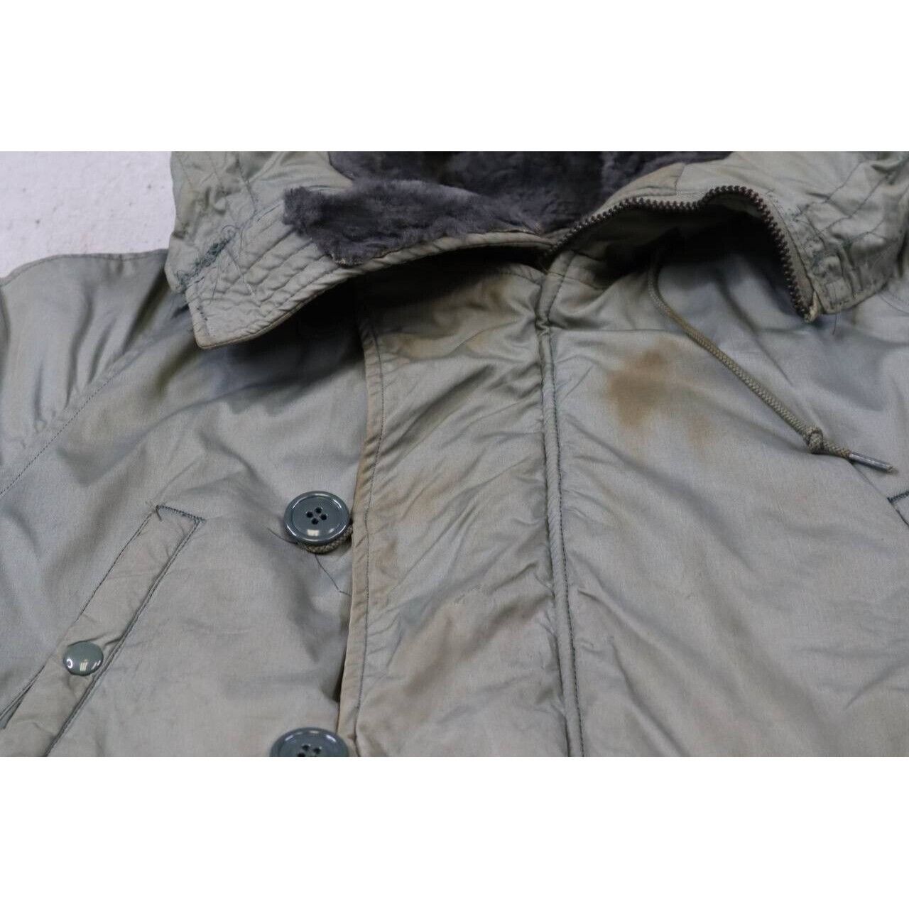 Vintage Vintage 70s Air Force Jacket Flying Green USAF 1511 Sz M Size US M / EU 48-50 / 2 - 8 Thumbnail