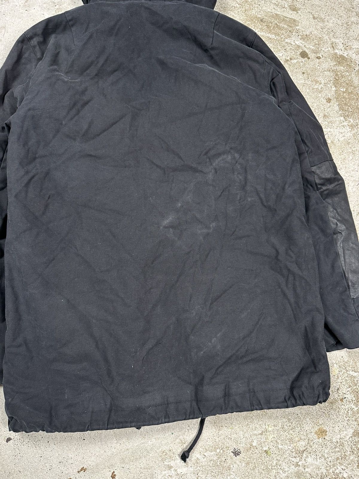 Sandro Sandro Paris Black Faux Fur Lined Parka Jacket Size M / US 6-8 / IT 42-44 - 17 Thumbnail