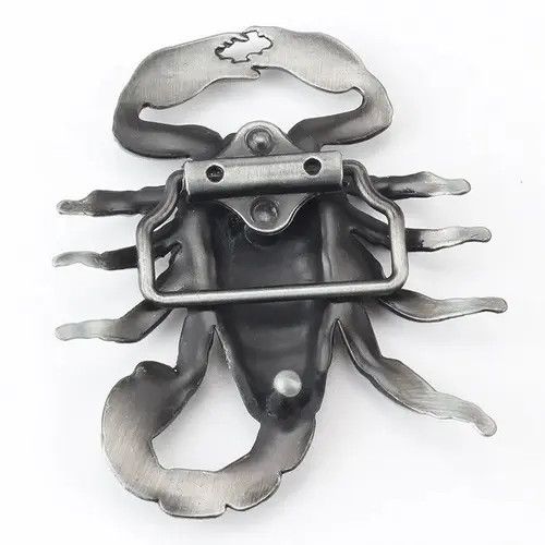 High Sport Belts Silver Scorpion belt buckle (no belt ) Size ONE SIZE - 3 Thumbnail