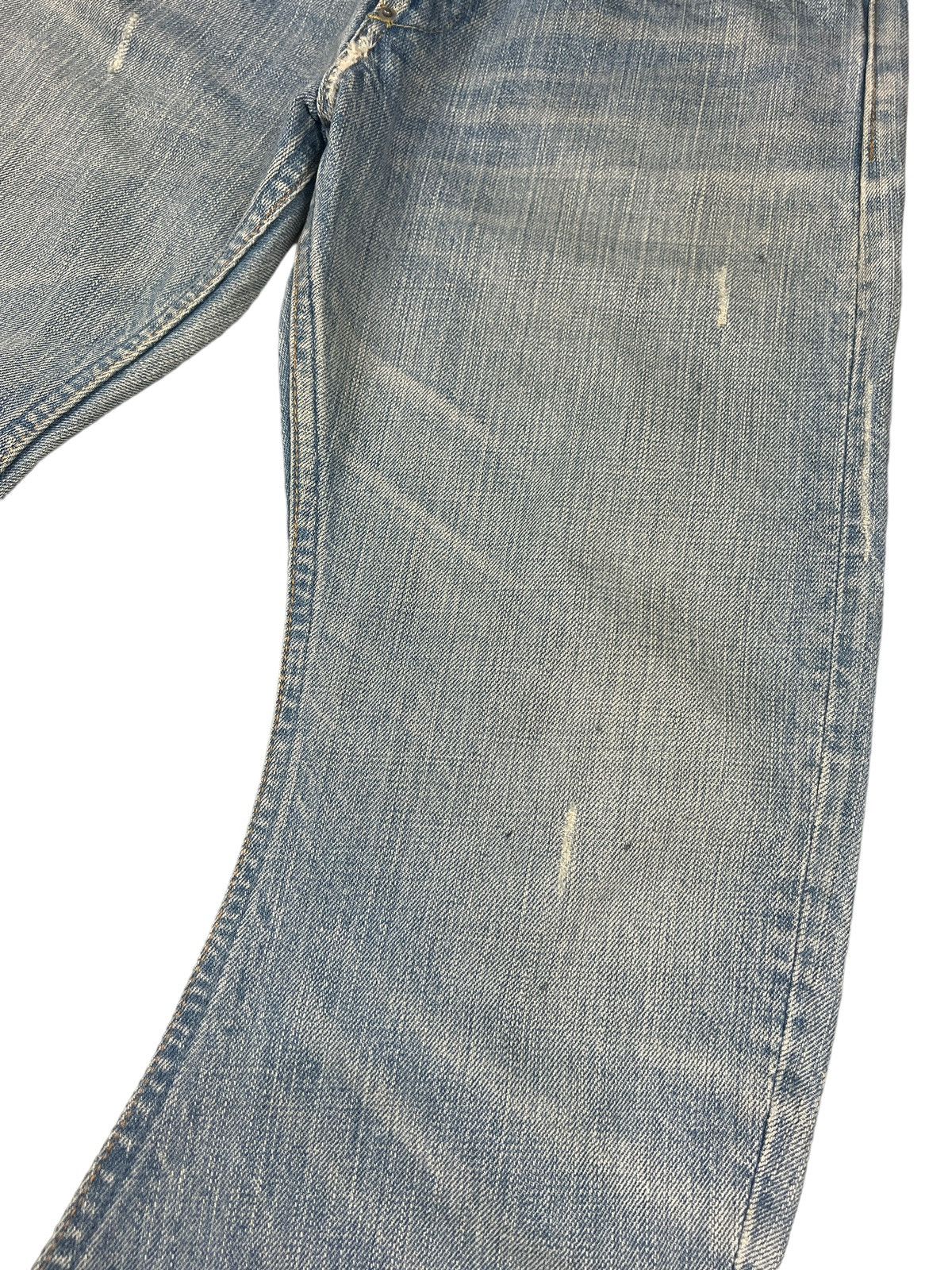 wjk Wjk Jun Hashimoto J Shape Flare Denim Size US 31 - 6 Thumbnail