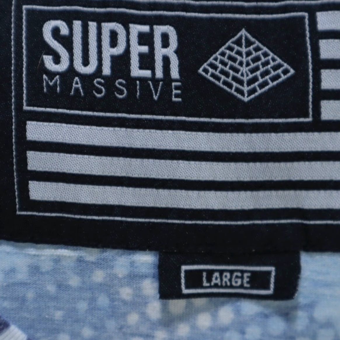 Gloverall Super Massive USA Flg All Over Print Shirt Men L Size US L / EU 52-54 / 3 - 5 Thumbnail