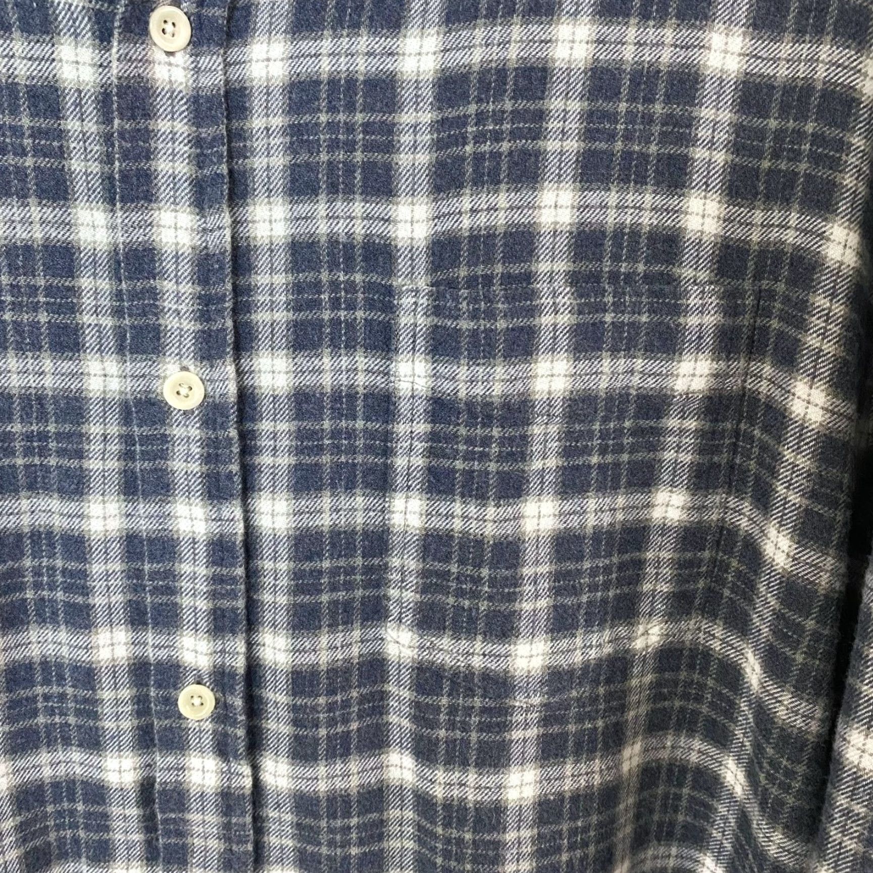 Rails Rails Flannel Plaid Button-Up Shirt Mens XXL Blue White Long Sleeve Single Pocket Size US XXL / EU 58 / 5 - 7 Thumbnail