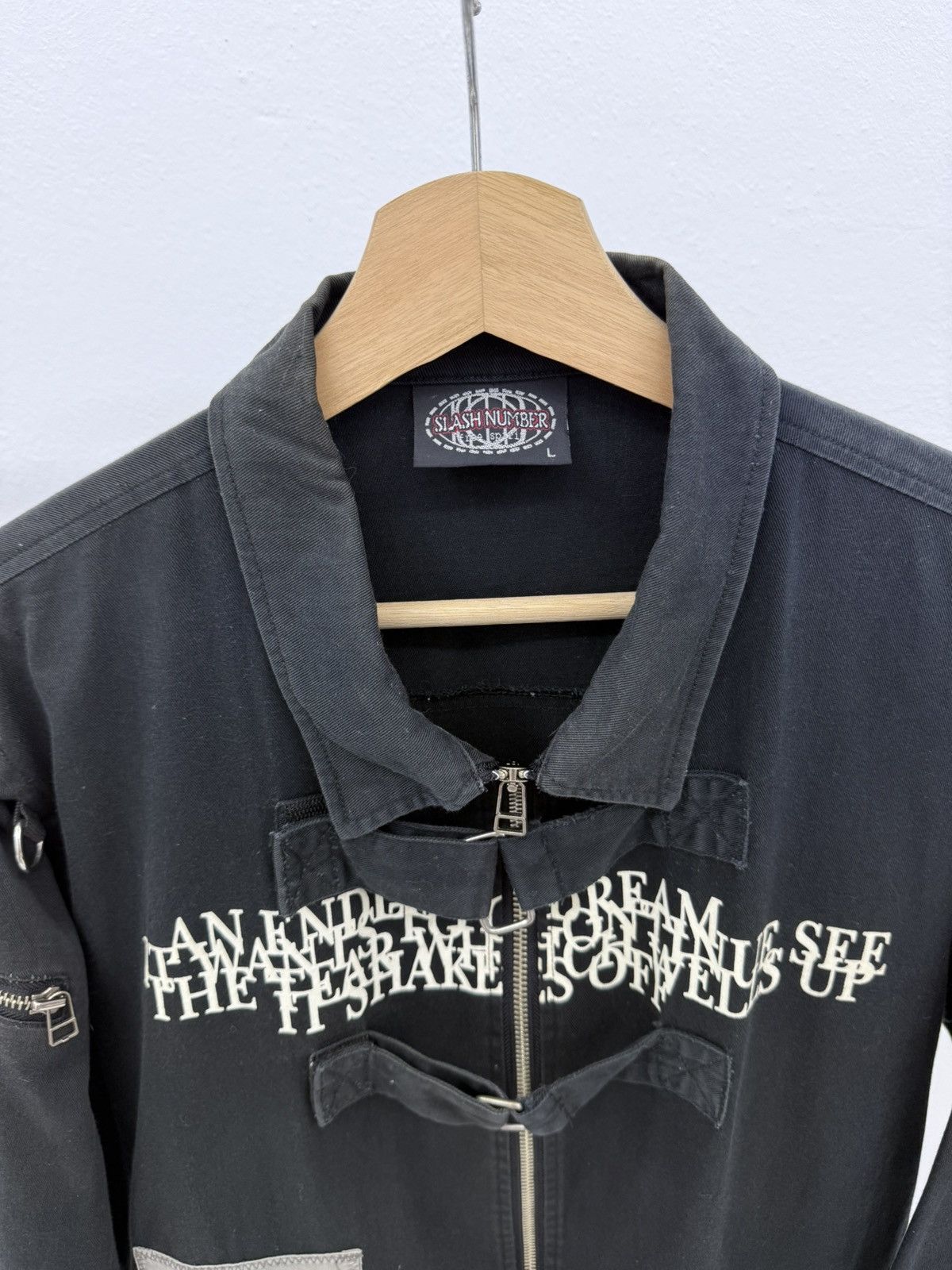 Seditionaries Vintage SLASH NUMBER Multizip Seditionaries Bondage Jacket Size US L / EU 52-54 / 3 - 4 Thumbnail