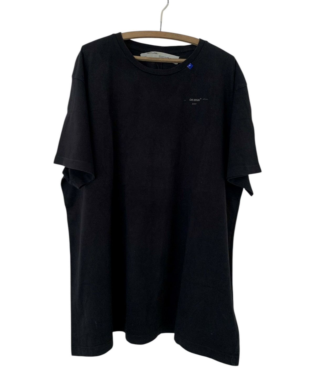 Off-White OFF WHITE Virgil Abloh 2020 Backbone Arrow Print tee Size US L / EU 52-54 / 3 - 4 Thumbnail