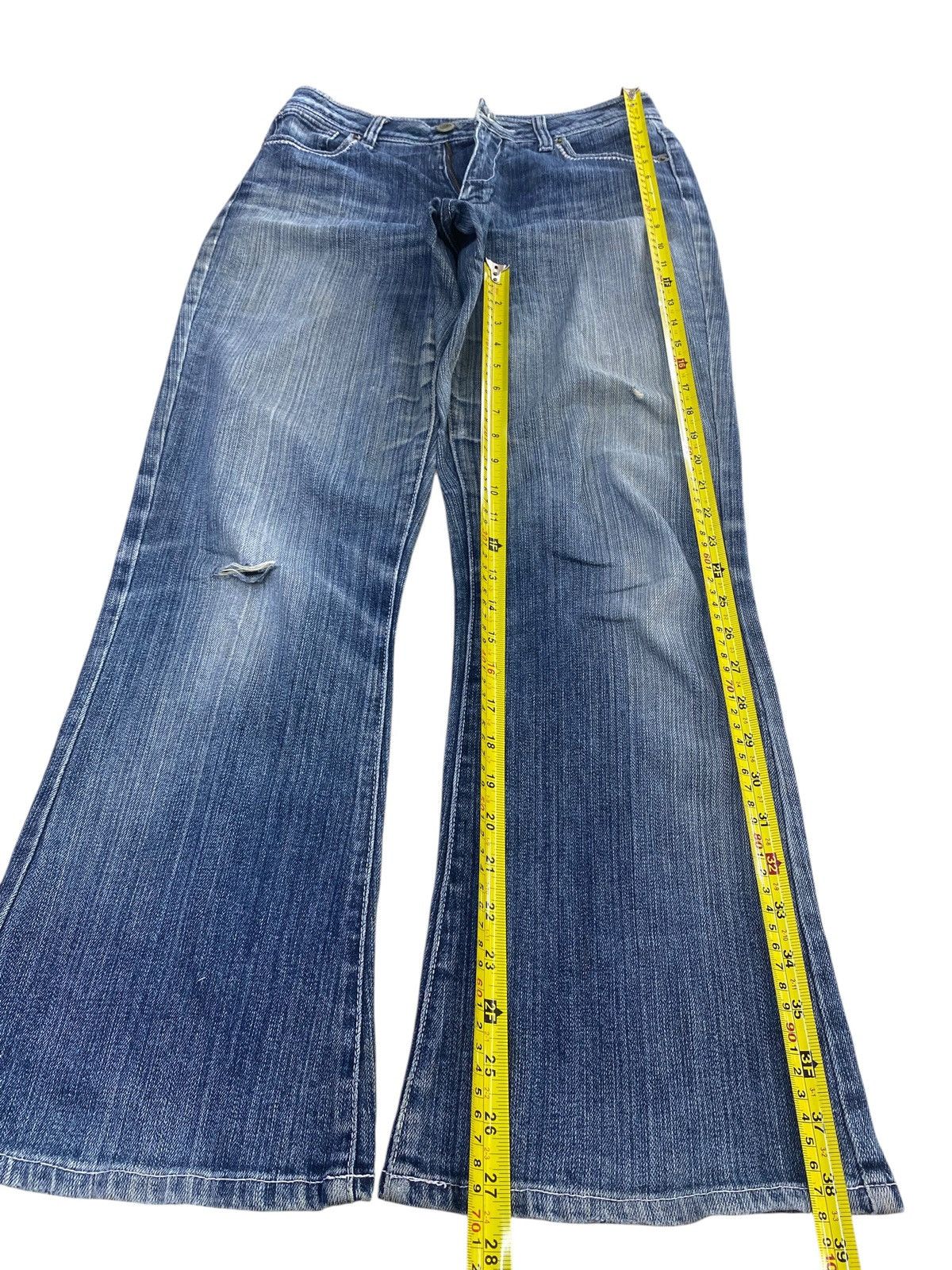 Other Theoria Ripped Faded Wash Style Bootcut Jeans Size US 30 / EU 46 - 7 Thumbnail