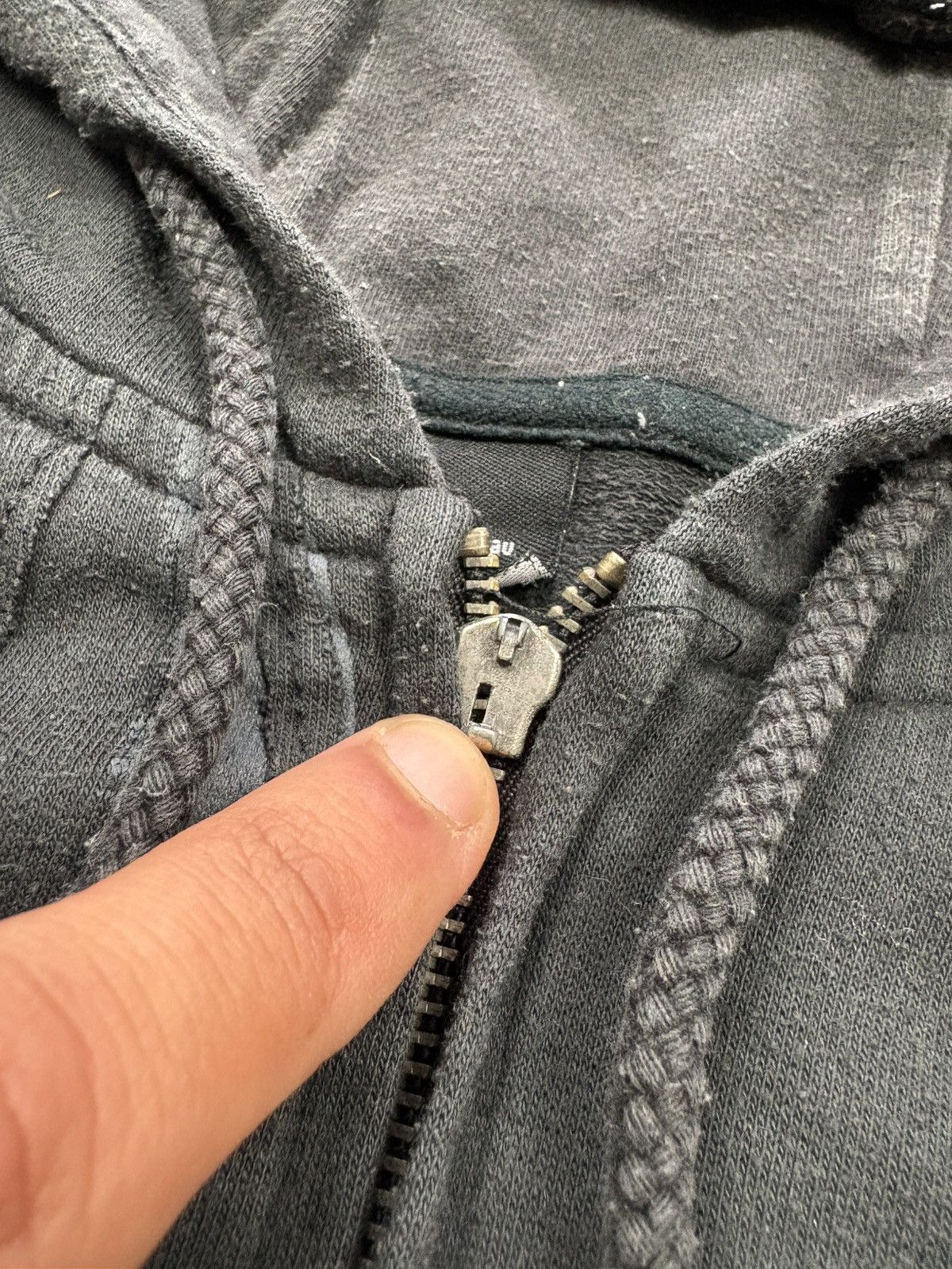 Oakley Vintage 00s Oakley Full Zip Hoodie Black Eagle Print Y2K Size US XL / EU 56 / 4 - 11 Thumbnail