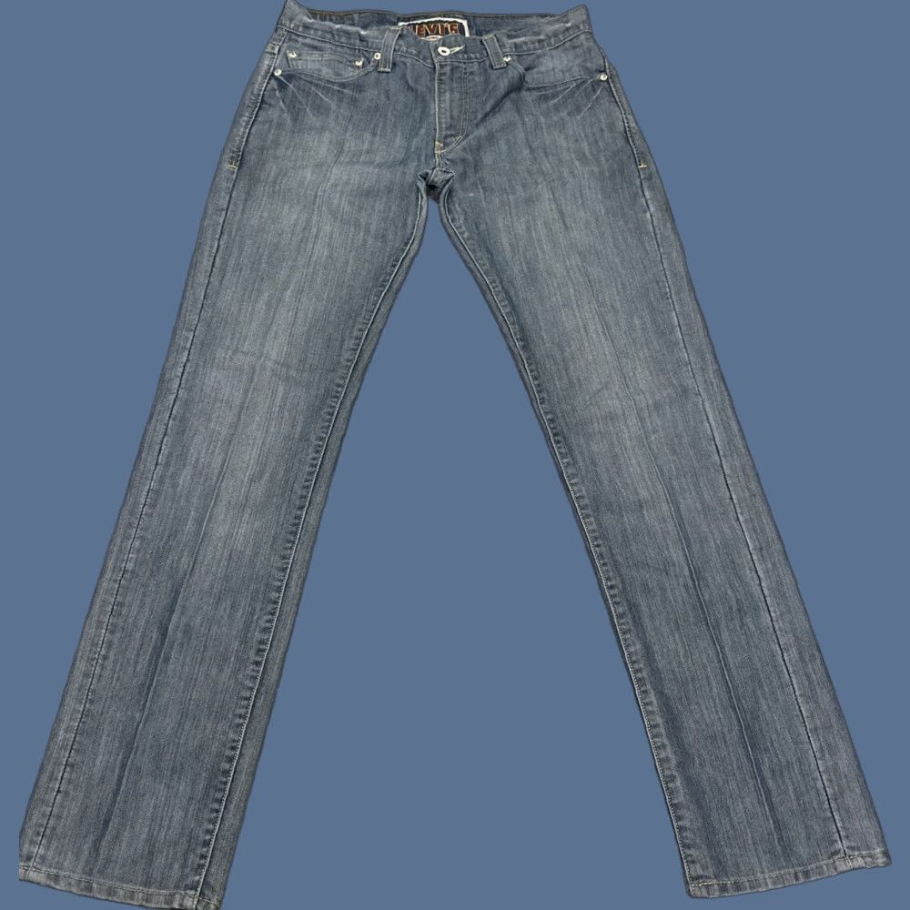 Denime Levi’s 511 Jeans Skinny Fit 34x32 Blue Wash Denim Cotton Blend Stretch Zip Pocket 5-Pocket Men Regular Size Type: Jeans Size US 34 / EU 50 - 1 Thumbnail