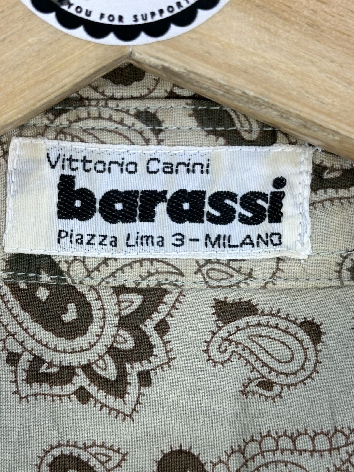 Japanese Brand Vittorio Carini Barassi Rayon Shirt Size US XL / EU 56 / 4 - 12 Thumbnail